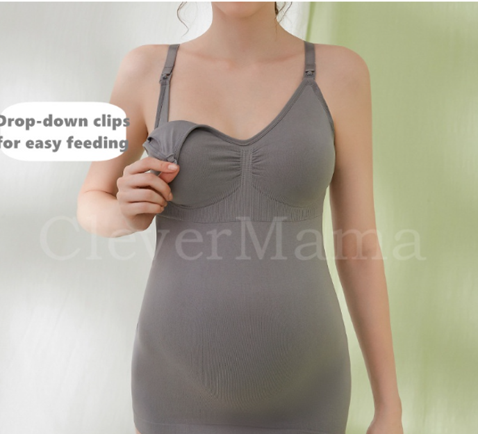 Camisole Padded Maternity/Breastfeeding Top