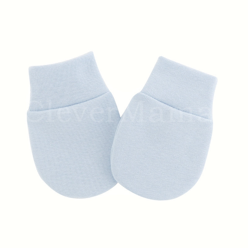 Plain Mitten Gloves for Newborn Babies