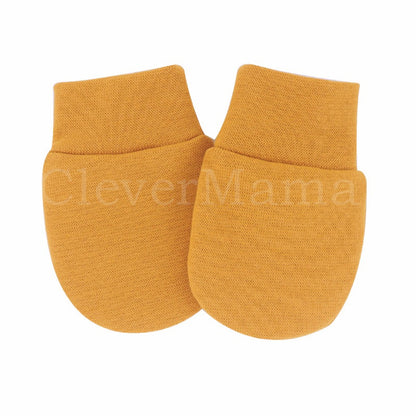 Plain Mitten Gloves for Newborn Babies