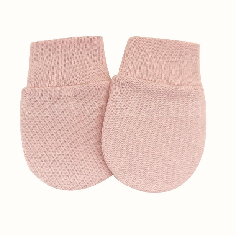 Plain Mitten Gloves for Newborn Babies