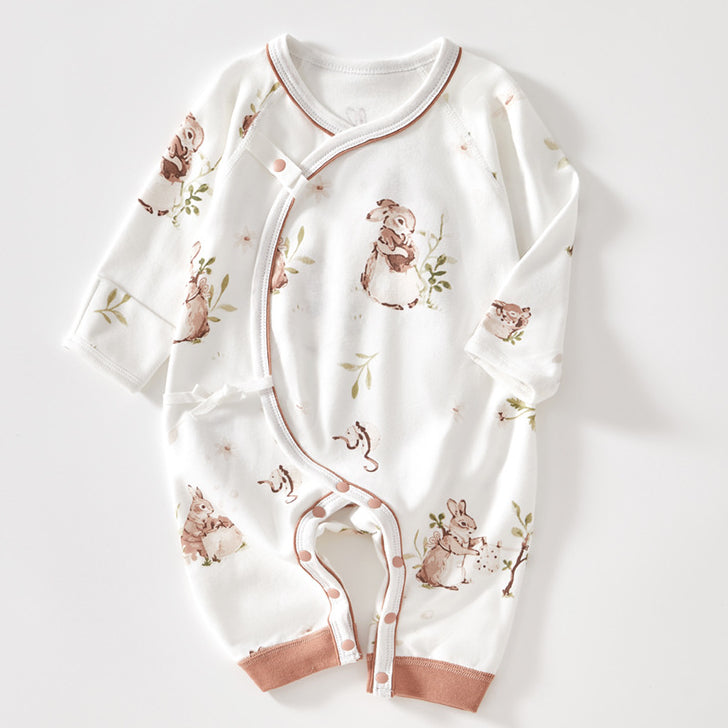 Dreamy Tie-Side Newborn Jumpsuit Sleepwear  (Fairy)