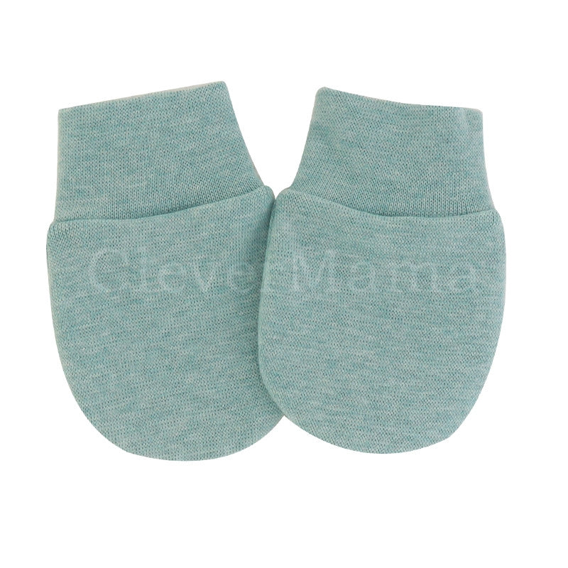 Plain Mitten Gloves for Newborn Babies