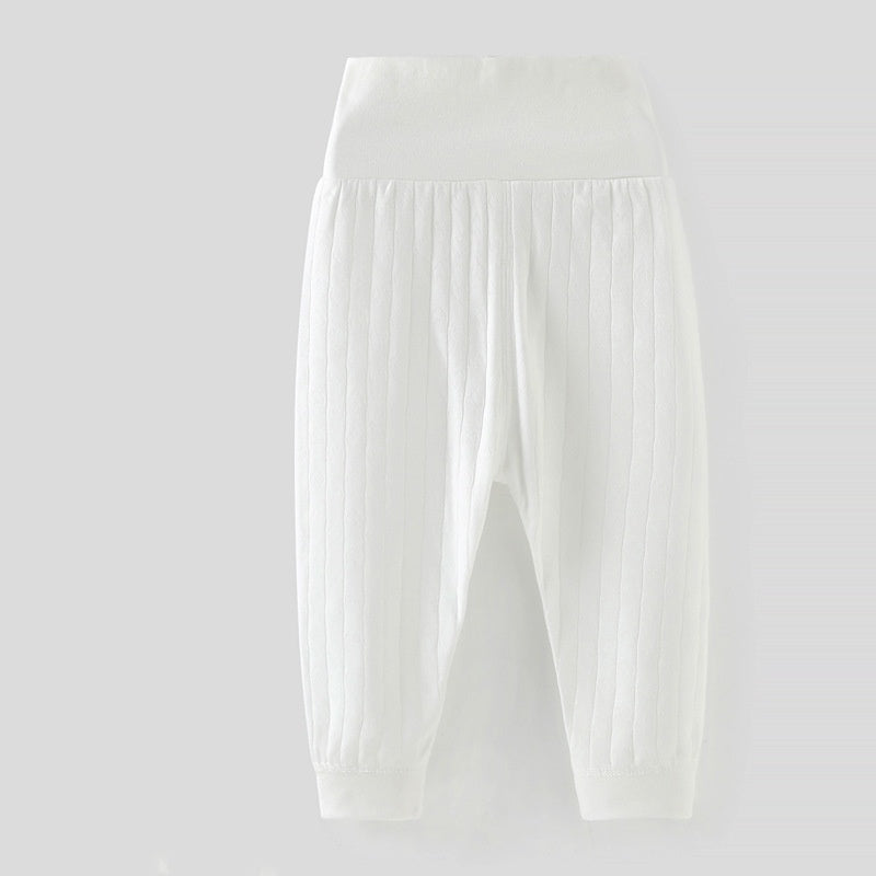 High Waist Plain Pajama Pants